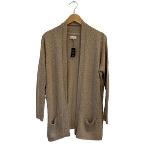 NWT ARITZIA Talulah Beige Knit Cardigan Size Small